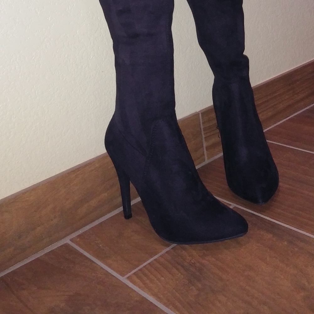 Thigh high boots